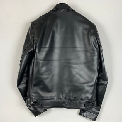 【中古品】【メンズ】 Lewis Leathers ルイスレザー DOMINATOR TIGHT FIT LEATHER JACKET 551T ドミネーター タイトフィット レザージャケット アウター 145-260402-ko-09-tei サイズ：38 カラー：ブラック 万代Net店