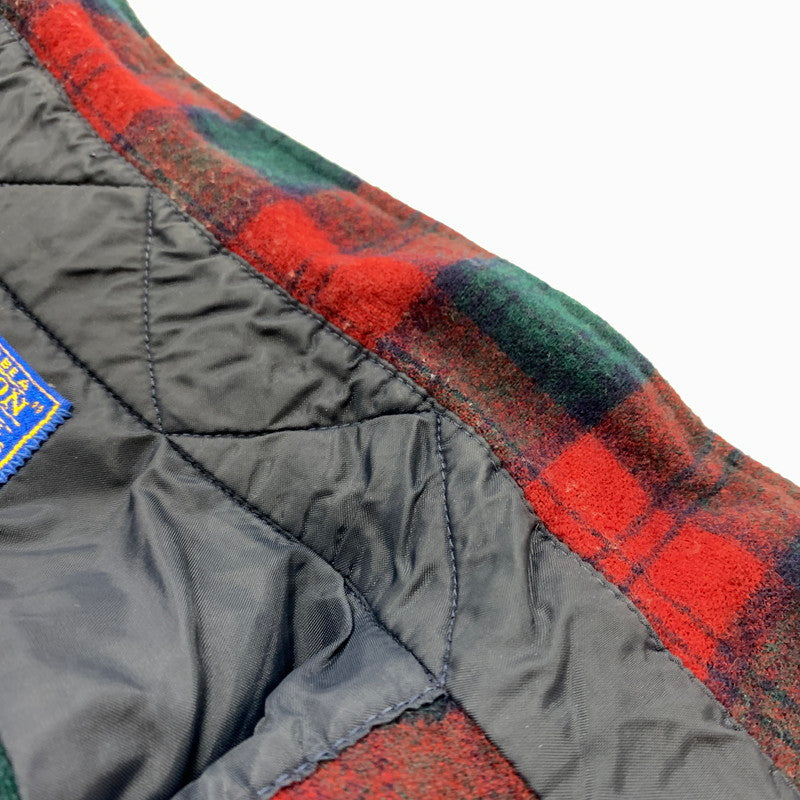 【中古品】【メンズ】 PENDLETON ペンドルトン 70's WOOL SHIRT VINTAGE 70年代 ウールシャツ トップス ネルシャツ ヴィンテージ 145-260402-ko-03-tei サイズ：M カラー：レッド 万代Net店