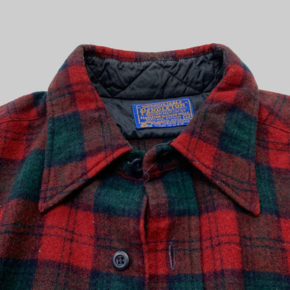 【中古品】【メンズ】 PENDLETON ペンドルトン 70's WOOL SHIRT VINTAGE 70年代 ウールシャツ トップス ネルシャツ ヴィンテージ 145-260402-ko-03-tei サイズ：M カラー：レッド 万代Net店