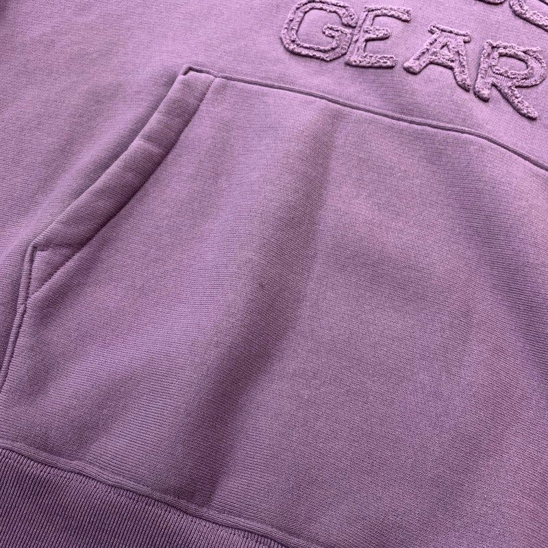【中古品】【メンズ】 GEAR APPLIQUE HOODIE 118604 ギアアップリケ パーカー トップス プルオーバーパーカー 142-260402-ko-08-fuzh サイズ：S カラー：パープル 万代Net店