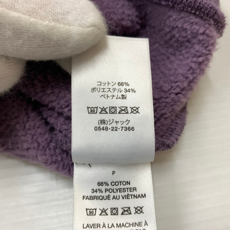 【中古品】【メンズ】 GEAR APPLIQUE HOODIE 118604 ギアアップリケ パーカー トップス プルオーバーパーカー 142-260402-ko-08-fuzh サイズ：S カラー：パープル 万代Net店