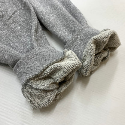 【中古品】【メンズ】 CULINI クルニ 25SS GLITTER YARN EMBROIDERY PATCH HOODIE 25-SS-039C グリッター ヤーン エンブロイダリー パッチ パーカー トップス プルオーバー 140-260402-ko-07-fuzh サイズ：2 カラー：グレー 万代Net店