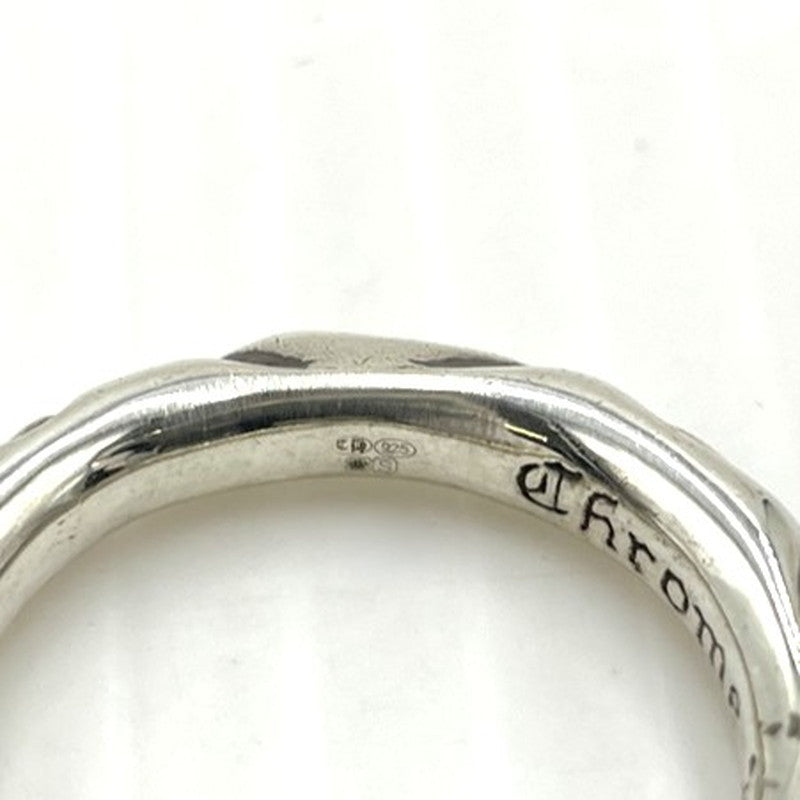 【中古品】【メンズ】 CHROME HEARTS クロムハーツ SCRL BAND RING スクロール バンド リング 指輪 アクセサリー 190-261027-yo-30-teih カラー：シルバー 20号 万代Net店
