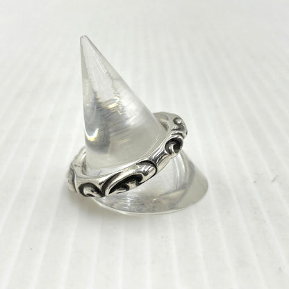 【中古品】【メンズ】 CHROME HEARTS クロムハーツ SCRL BAND RING スクロール バンド リング 指輪 アクセサリー 190-261027-yo-30-teih カラー：シルバー 20号 万代Net店