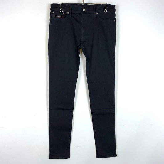 【中古品】【メンズ】 RESOUND CLOTHING リサウンド クロージング COTTON PANTS BASIC-SSK-004 コットン パンツ ボトムス スキニーパンツ 151-260402-ko-16-tei サイズ：3 カラー：ブラック 万代Net店