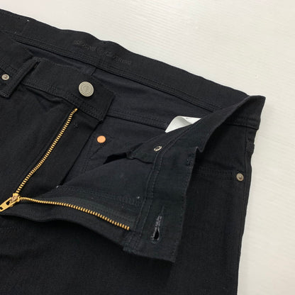 【中古品】【メンズ】 RESOUND CLOTHING リサウンド クロージング COTTON PANTS BASIC-SSK-004 コットン パンツ ボトムス スキニーパンツ 151-260402-ko-16-tei サイズ：3 カラー：ブラック 万代Net店