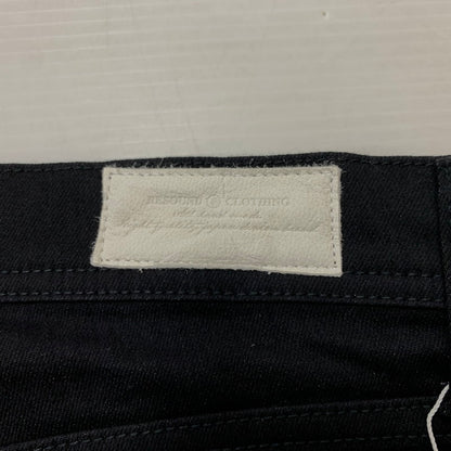 【中古品】【メンズ】 RESOUND CLOTHING リサウンド クロージング COTTON PANTS BASIC-SSK-004 コットン パンツ ボトムス スキニーパンツ 151-260402-ko-16-tei サイズ：3 カラー：ブラック 万代Net店