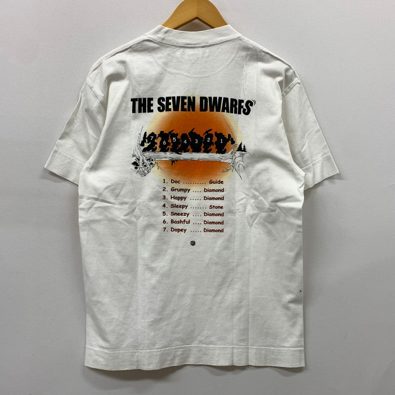 【中古品】【メンズ】 GENERAL RESEARCH ジェネラルリサーチ THE SEVEN DWARFS S/S TEE セブン ドワーフ ショートスリーブ Tシャツトップス 半袖 140-260402-ko-01-tei サイズ：M カラー：ホワイト 万代Net店