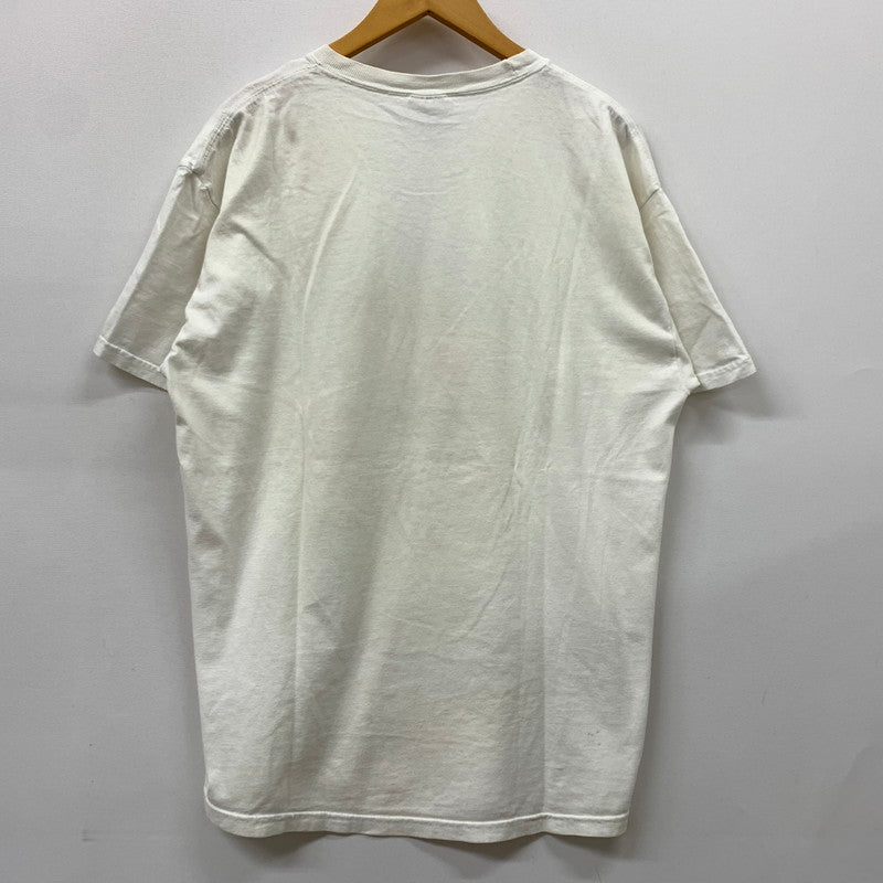 【中古品】【メンズ】 HANES ヘインズ EL CAMINO S/S TEE カミノ ショートスリーブ Tシャツ トップス 半袖 145-260402-ko-02-tei サイズ：L カラー：ホワイト 万代Net店