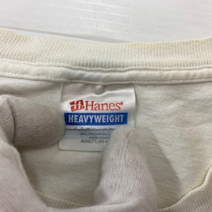 【中古品】【メンズ】 HANES ヘインズ EL CAMINO S/S TEE カミノ ショートスリーブ Tシャツ トップス 半袖 145-260402-ko-02-tei サイズ：L カラー：ホワイト 万代Net店