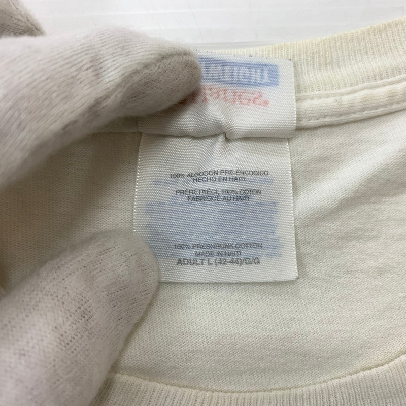 【中古品】【メンズ】 HANES ヘインズ EL CAMINO S/S TEE カミノ ショートスリーブ Tシャツ トップス 半袖 145-260402-ko-02-tei サイズ：L カラー：ホワイト 万代Net店