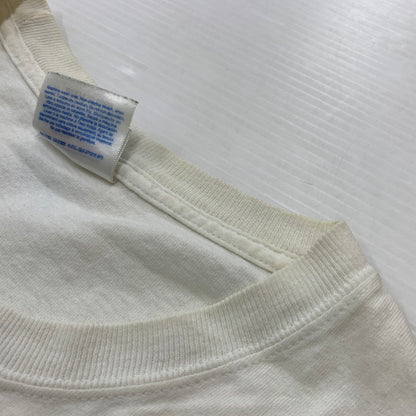 【中古品】【メンズ】 HANES ヘインズ EL CAMINO S/S TEE カミノ ショートスリーブ Tシャツ トップス 半袖 145-260402-ko-02-tei サイズ：L カラー：ホワイト 万代Net店