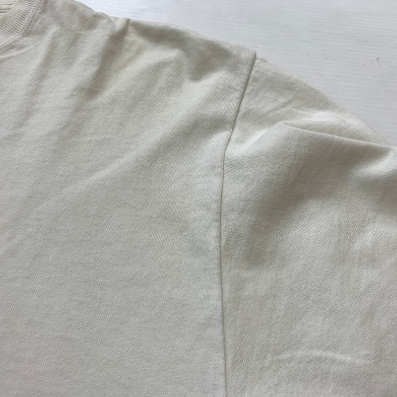 【中古品】【メンズ】 HANES ヘインズ EL CAMINO S/S TEE カミノ ショートスリーブ Tシャツ トップス 半袖 145-260402-ko-02-tei サイズ：L カラー：ホワイト 万代Net店