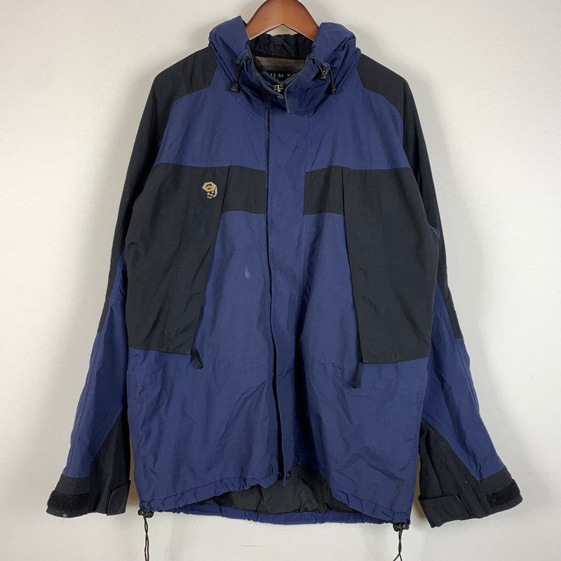 【現状渡し品】【メンズ】 MOUNTAIN HARDWEAR マウンテンハードウェア CONDUIT SOFT SHELL JAKCET コンジット ソフト シェル ジャケット アウター ナイロンジャケット 144-260402-ko-05-tei サイズ：M カラー：ネイビー 万代Net店