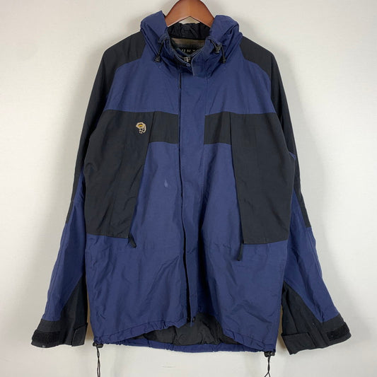 【現状渡し品】【メンズ】 MOUNTAIN HARDWEAR マウンテンハードウェア CONDUIT SOFT SHELL JAKCET コンジット ソフト シェル ジャケット アウター ナイロンジャケット 144-260402-ko-05-tei サイズ：M カラー：ネイビー 万代Net店