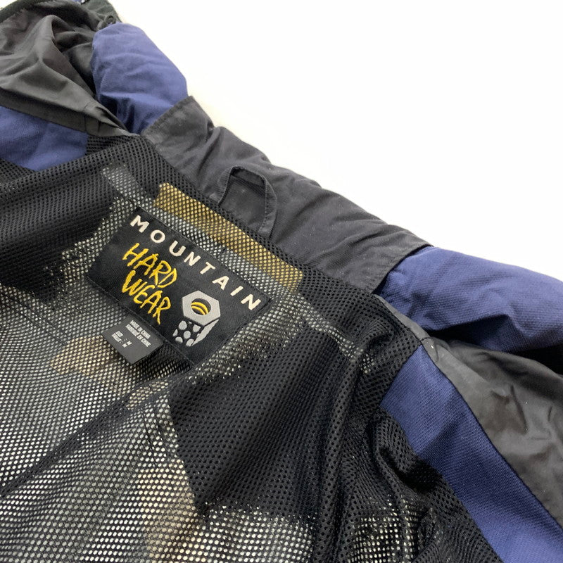 【現状渡し品】【メンズ】 MOUNTAIN HARDWEAR マウンテンハードウェア CONDUIT SOFT SHELL JAKCET コンジット ソフト シェル ジャケット アウター ナイロンジャケット 144-260402-ko-05-tei サイズ：M カラー：ネイビー 万代Net店