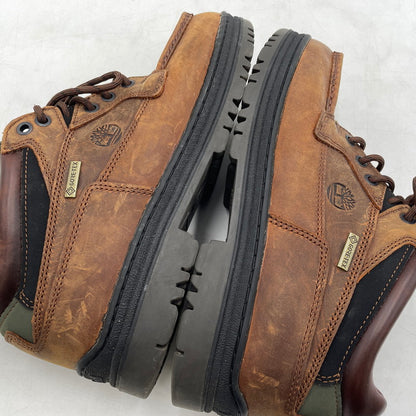 【中古品】【メンズ】 TIMBERLAND ティンバーランド HERITAGE GORE-TEX MOC TOE MID TB137042214 ゴアテックス モック トゥ ミッド ブーツ 靴 164-260905-yo-14-teih サイズ：27.5cm カラー：ブラウン 万代Net店