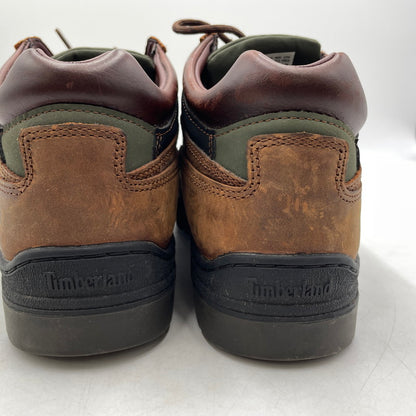 【中古品】【メンズ】 TIMBERLAND ティンバーランド HERITAGE GORE-TEX MOC TOE MID TB137042214 ゴアテックス モック トゥ ミッド ブーツ 靴 164-260905-yo-14-teih サイズ：27.5cm カラー：ブラウン 万代Net店