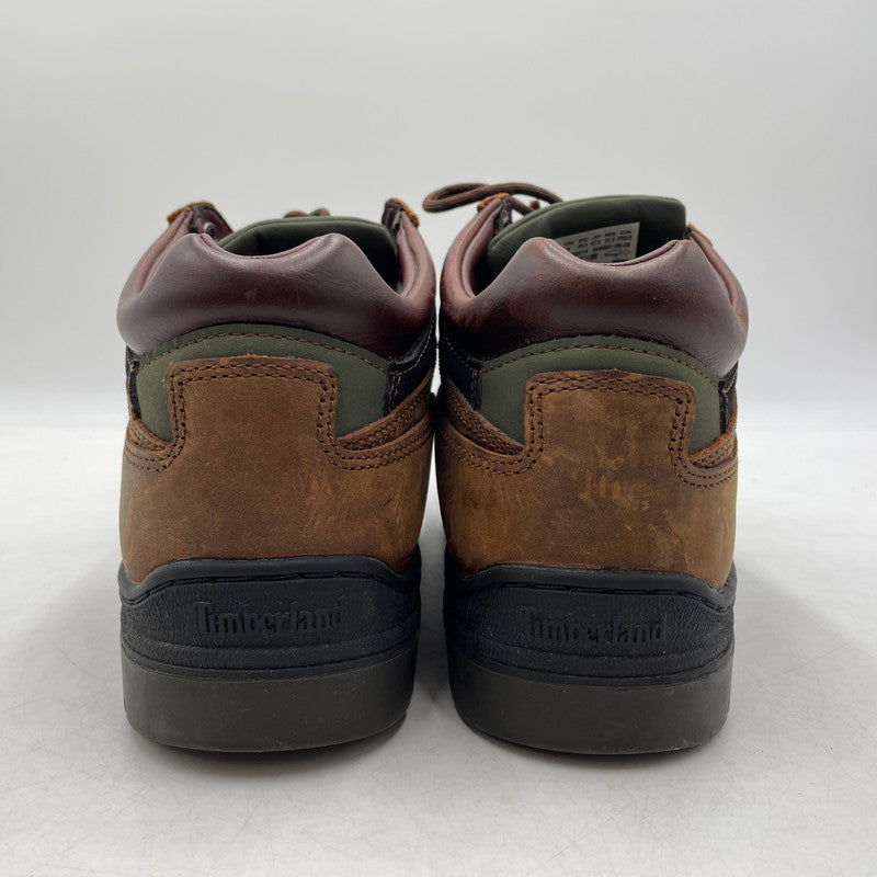 【中古品】【メンズ】 TIMBERLAND ティンバーランド HERITAGE GORE-TEX MOC TOE MID TB137042214 ゴアテックス モック トゥ ミッド ブーツ 靴 164-260905-yo-14-teih サイズ：27.5cm カラー：ブラウン 万代Net店