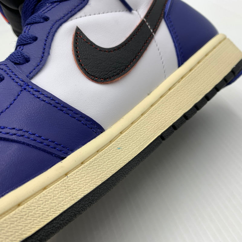 【中古品】【メンズ】 NIKE ナイキ AIR JORDAN 1 HIGH OG RARE AIR DEEP ROYAL BLUE DZ5485-100 エアジョーダン1 ハイ OG レアエア スニーカー 靴 シューズ 160-260917-ko-01-teih サイズ：27.5cm カラー：ブルー 万代Net店