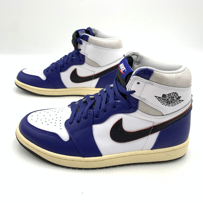 【中古品】【メンズ】 NIKE ナイキ AIR JORDAN 1 HIGH OG RARE AIR DEEP ROYAL BLUE DZ5485-100 エアジョーダン1 ハイ OG レアエア スニーカー 靴 シューズ 160-260917-ko-01-teih サイズ：27.5cm カラー：ブルー 万代Net店