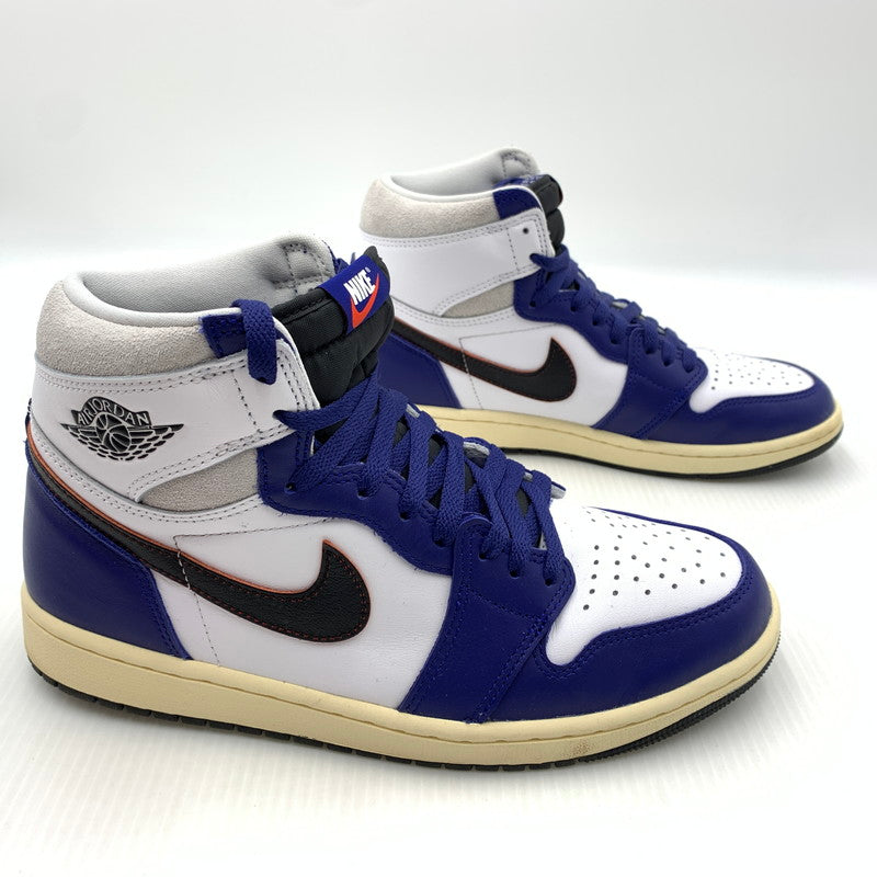【中古品】【メンズ】 NIKE ナイキ AIR JORDAN 1 HIGH OG RARE AIR DEEP ROYAL BLUE DZ5485-100 エアジョーダン1 ハイ OG レアエア スニーカー 靴 シューズ 160-260917-ko-01-teih サイズ：27.5cm カラー：ブルー 万代Net店