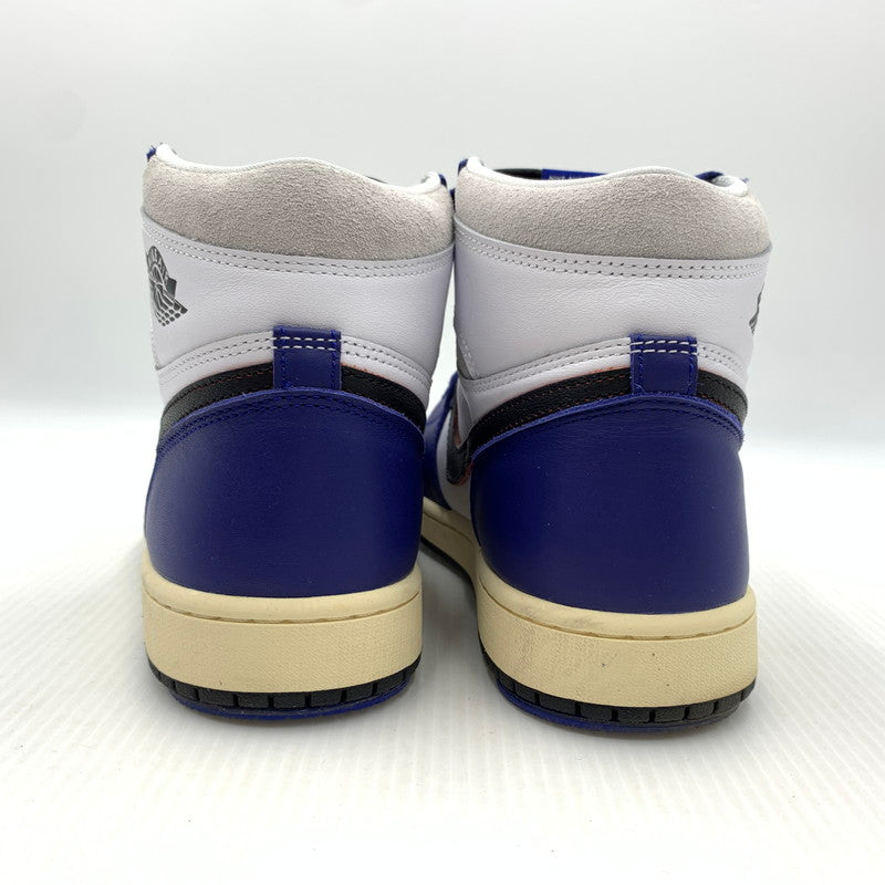 【中古品】【メンズ】 NIKE ナイキ AIR JORDAN 1 HIGH OG RARE AIR DEEP ROYAL BLUE DZ5485-100 エアジョーダン1 ハイ OG レアエア スニーカー 靴 シューズ 160-260917-ko-01-teih サイズ：27.5cm カラー：ブルー 万代Net店