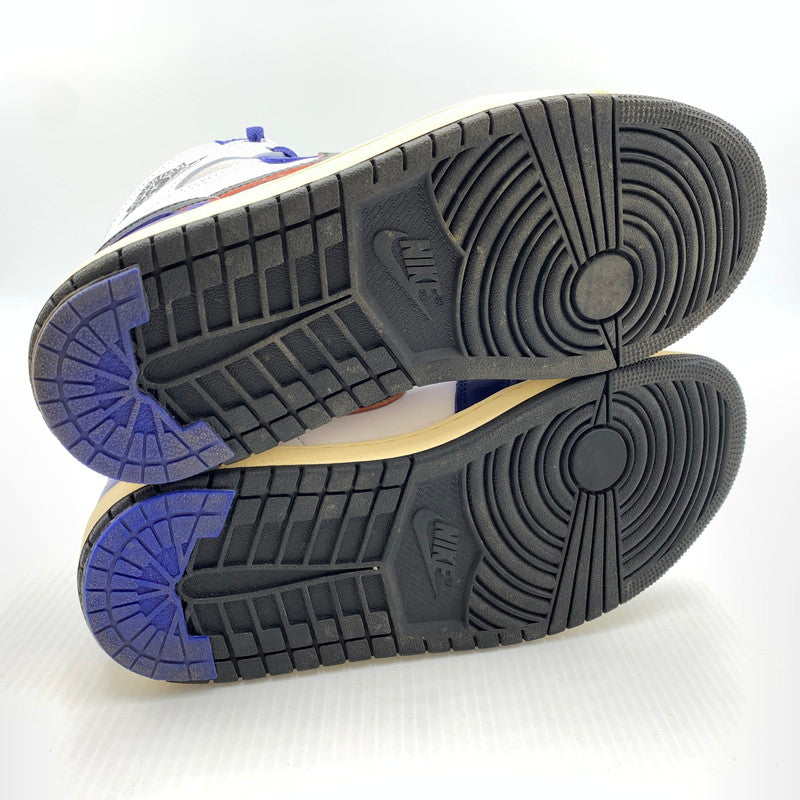【中古品】【メンズ】 NIKE ナイキ AIR JORDAN 1 HIGH OG RARE AIR DEEP ROYAL BLUE DZ5485-100 エアジョーダン1 ハイ OG レアエア スニーカー 靴 シューズ 160-260917-ko-01-teih サイズ：27.5cm カラー：ブルー 万代Net店