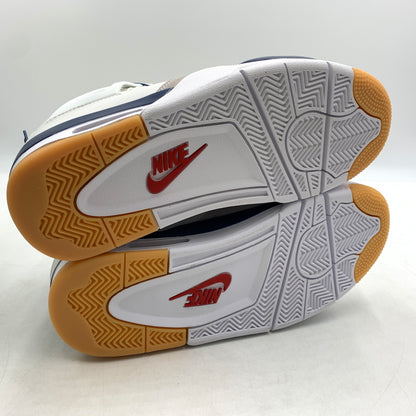 【中古品】【メンズ】 NIKE SB ナイキ エスビー AIR JORDAN 4 RETRO SP SUMMIT WHITE NAVY DR5415-100 エアジョーダン4 レトロ スニーカー 靴 シューズ 160-260627-ko-07-tei サイズ：27cm カラー：ホワイト 万代Net店