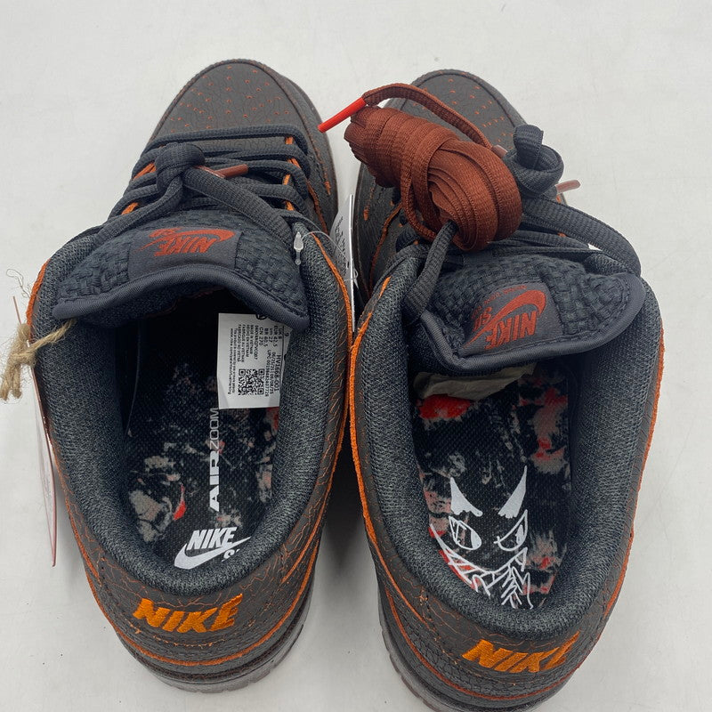 【中古美品】【メンズ】 NIKE HV1668-001 SB DUNLOW PRO PRM ナイキ SB ダンク ロー プロ "ダークスモークグレー アンド ブラック" 160-260516-nm-04-tei カラー：ブラウン 万代Net店