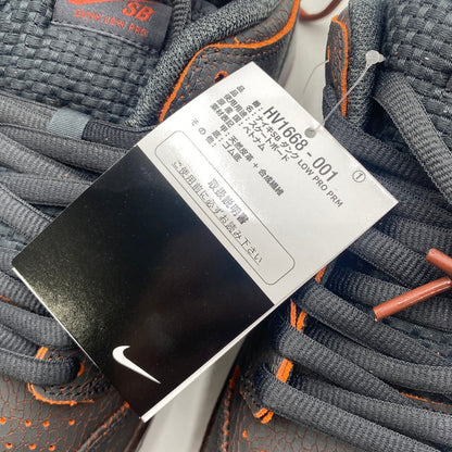 【中古美品】【メンズ】 NIKE HV1668-001 SB DUNLOW PRO PRM ナイキ SB ダンク ロー プロ "ダークスモークグレー アンド ブラック" 160-260516-nm-04-tei カラー：ブラウン 万代Net店