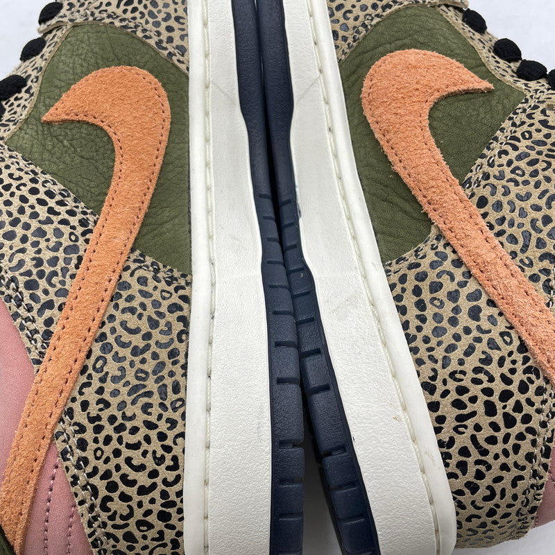 【中古品】【メンズ】 NIKE SB ナイキ スケートボーディング × ARTS-REC アーツレック 別注コラボ DUNK LOW PRO QS IH3211-200 ダンク ロー プロ クイックストライク スニーカー 靴 シューズ 160-260905-yo-03-teih サイズ：27cm カラー：サファリ 万代Net店