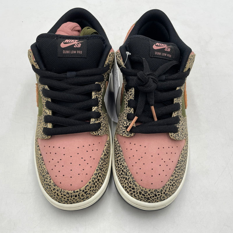 【中古品】【メンズ】 NIKE SB ナイキ スケートボーディング × ARTS-REC アーツレック 別注コラボ DUNK LOW PRO QS IH3211-200 ダンク ロー プロ クイックストライク スニーカー 靴 シューズ 160-260905-yo-03-teih サイズ：27cm カラー：サファリ 万代Net店