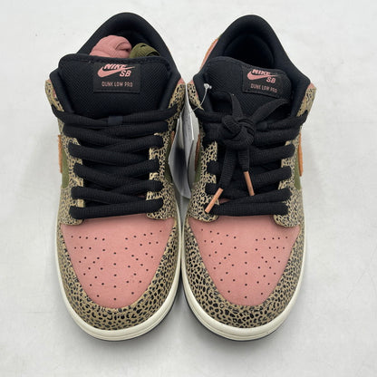 【中古品】【メンズ】 NIKE SB ナイキ スケートボーディング × ARTS-REC アーツレック 別注コラボ DUNK LOW PRO QS IH3211-200 ダンク ロー プロ クイックストライク スニーカー 靴 シューズ 160-260905-yo-03-teih サイズ：27cm カラー：サファリ 万代Net店