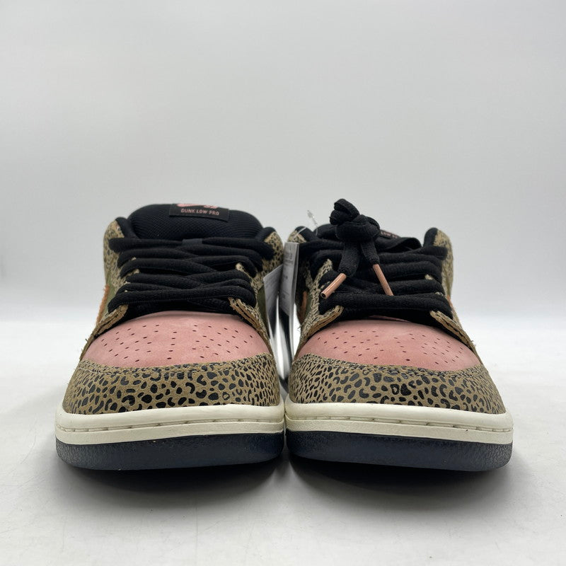 【中古品】【メンズ】 NIKE SB ナイキ スケートボーディング × ARTS-REC アーツレック 別注コラボ DUNK LOW PRO QS IH3211-200 ダンク ロー プロ クイックストライク スニーカー 靴 シューズ 160-260905-yo-03-teih サイズ：27cm カラー：サファリ 万代Net店