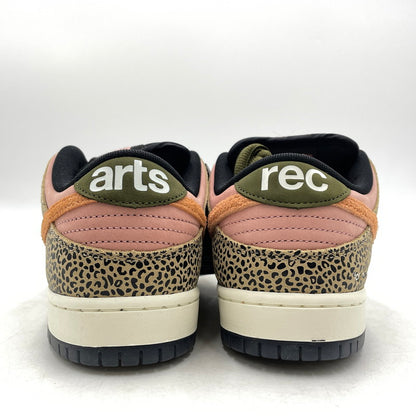 【中古品】【メンズ】 NIKE SB ナイキ スケートボーディング × ARTS-REC アーツレック 別注コラボ DUNK LOW PRO QS IH3211-200 ダンク ロー プロ クイックストライク スニーカー 靴 シューズ 160-260905-yo-03-teih サイズ：27cm カラー：サファリ 万代Net店
