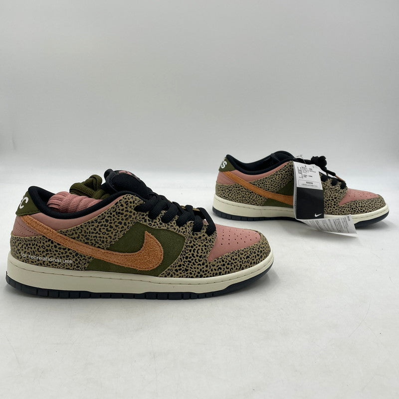 【中古品】【メンズ】 NIKE SB ナイキ スケートボーディング × ARTS-REC アーツレック 別注コラボ DUNK LOW PRO QS IH3211-200 ダンク ロー プロ クイックストライク スニーカー 靴 シューズ 160-260905-yo-03-teih サイズ：27cm カラー：サファリ 万代Net店