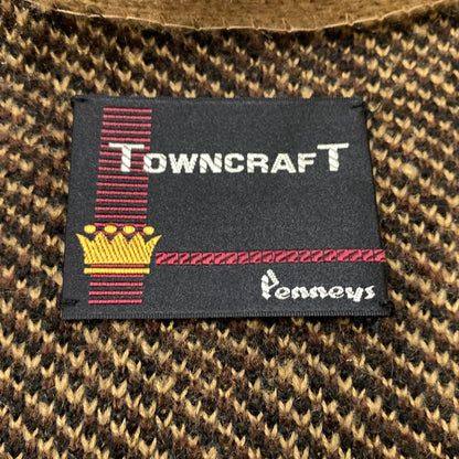 【中古品】【メンズ】 TOWN CRAFT タウンクラフト LEOPARD CARDIGAN レオパード カーディガン トップス ニット 142-260405-ko-04-tei サイズ：L カラー：柄 万代Net店