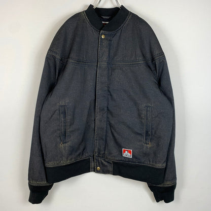 【中古品】【メンズ】 FADED CUP SHOULDER JACKET T-25780000 フェイデッド カップ ショルダー ジャケット アウター ブルゾン 142-260405-ko-12-fuzh サイズ：XL カラー：ブラック 万代Net店
