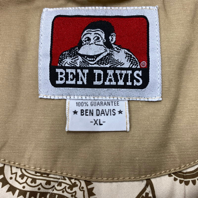 【中古品】【メンズ】 FADED CUP SHOULDER JACKET T-25780000 フェイデッド カップ ショルダー ジャケット アウター ブルゾン 142-260405-ko-13-fuzh サイズ：XL カラー：ベージュ 万代Net店