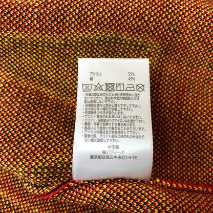 【中古品】【メンズ】 COOKMAN クックマン FLAME CARDIGAN フレイム カーディガン トップス ニット 145-260405-ko-03-tei サイズ：L カラー：ブラック 万代Net店