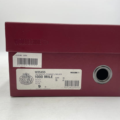 【中古品】【レディース】 WOLVERINE ウルヴァリン 1000 MILE BOOTS W05455 1000マイル ブーツ 靴 シューズ 164-260415-yo-10-tei サイズ：26cm カラー：ブラック 万代Net店