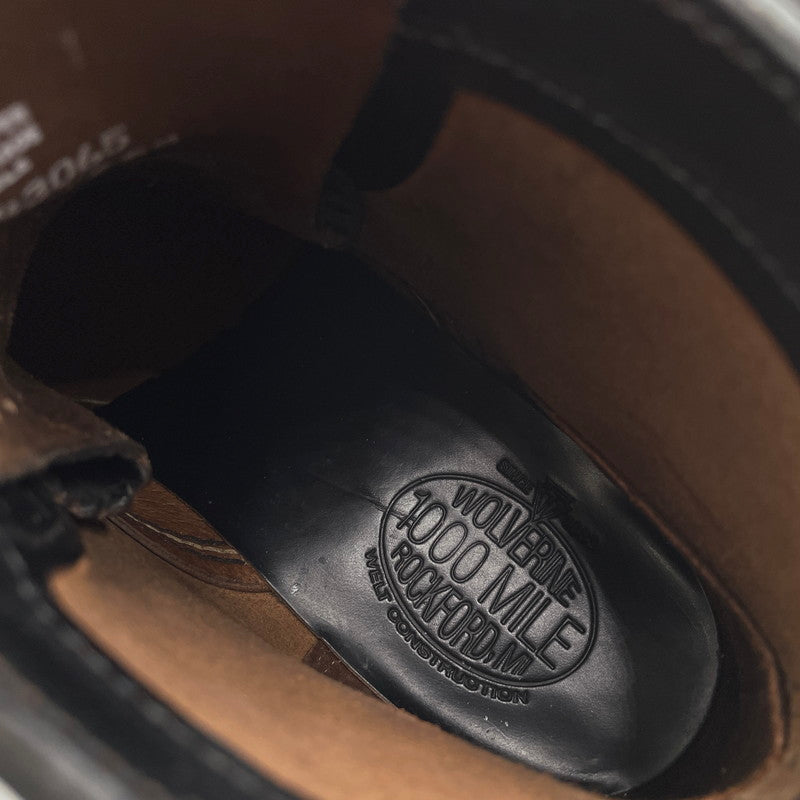 【中古品】【レディース】 WOLVERINE ウルヴァリン 1000 MILE BOOTS W05455 1000マイル ブーツ 靴 シューズ 164-260415-yo-10-tei サイズ：26cm カラー：ブラック 万代Net店