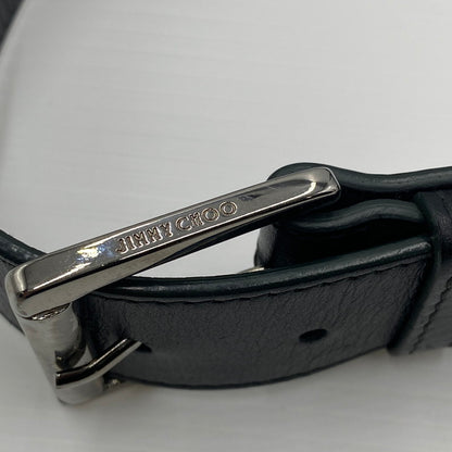 【中古品】【メンズ】 JIMMY CHOO ジミーチュウ OSCAR BODY BAG オスカー ボディバッグ カバン ウエストバッグ 180-260529-ks-06-tei サイズ：本体のみ カラー：グリーン 万代Net店