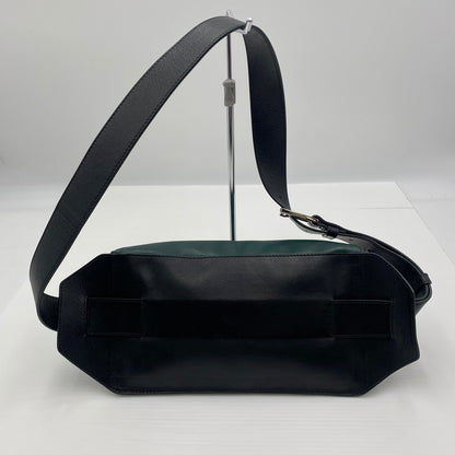【中古品】【メンズ】 JIMMY CHOO ジミーチュウ OSCAR BODY BAG オスカー ボディバッグ カバン ウエストバッグ 180-260529-ks-06-tei サイズ：本体のみ カラー：グリーン 万代Net店