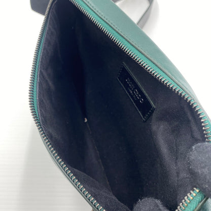 【中古品】【メンズ】 JIMMY CHOO ジミーチュウ OSCAR BODY BAG オスカー ボディバッグ カバン ウエストバッグ 180-260529-ks-06-tei サイズ：本体のみ カラー：グリーン 万代Net店