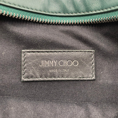 【中古品】【メンズ】 JIMMY CHOO ジミーチュウ OSCAR BODY BAG オスカー ボディバッグ カバン ウエストバッグ 180-260529-ks-06-tei サイズ：本体のみ カラー：グリーン 万代Net店