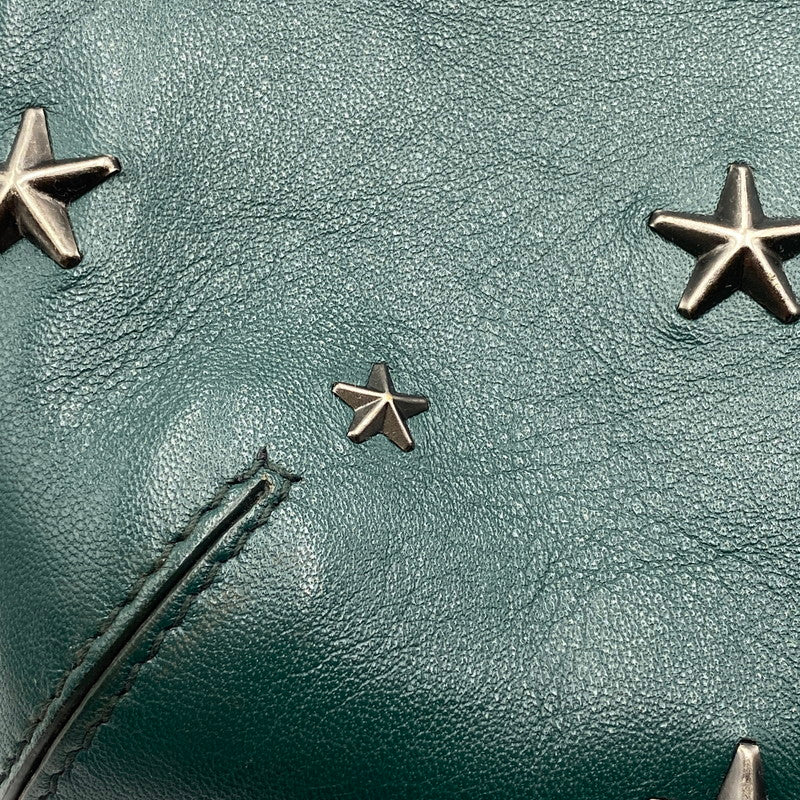 【中古品】【メンズ】 JIMMY CHOO ジミーチュウ OSCAR BODY BAG オスカー ボディバッグ カバン ウエストバッグ 180-260529-ks-06-tei サイズ：本体のみ カラー：グリーン 万代Net店