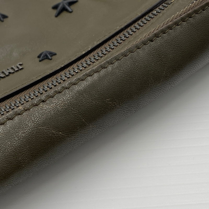 【現状渡し品】【メンズ】 JIMMY CHOO ジミーチュウ OSCAR BODY BAG オスカー ボディバッグ カバン ウエストバッグ 180-260529-ks-05-tei サイズ：本体のみ カラー：ブラウン 万代Net店