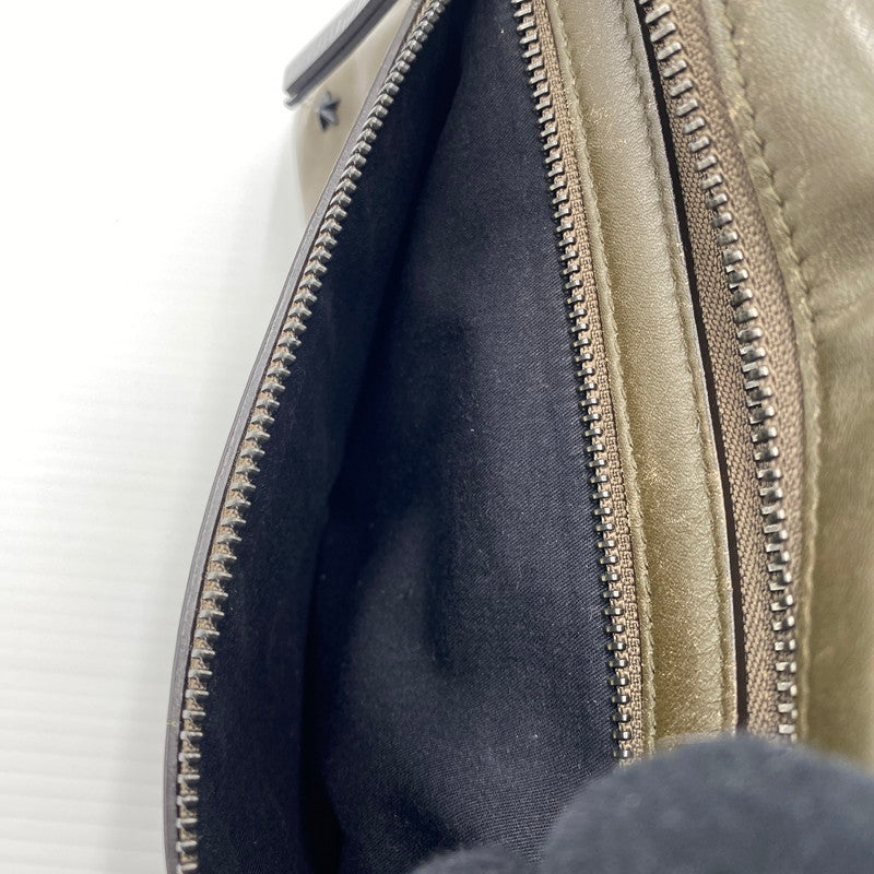 【現状渡し品】【メンズ】 JIMMY CHOO ジミーチュウ OSCAR BODY BAG オスカー ボディバッグ カバン ウエストバッグ 180-260529-ks-05-tei サイズ：本体のみ カラー：ブラウン 万代Net店